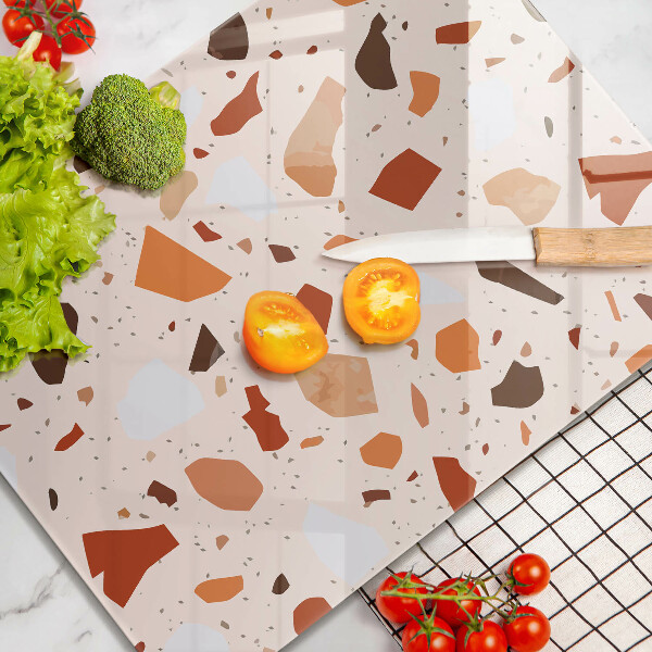 Osłona ściany przy kuchence gazowej Dekoracyjny gres kamień