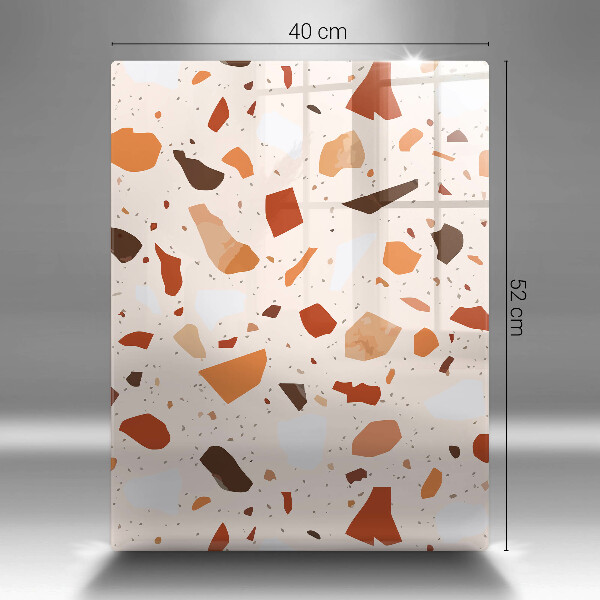 Osłona ściany przy kuchence gazowej Dekoracyjny gres kamień