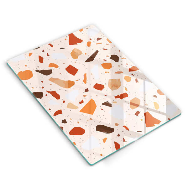 Osłona ściany przy kuchence gazowej Dekoracyjny gres kamień