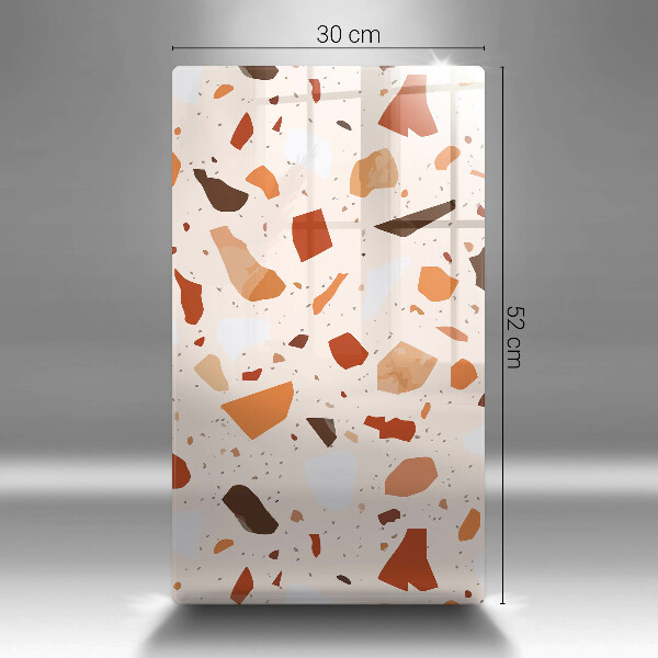 Osłona ściany przy kuchence gazowej Dekoracyjny gres kamień