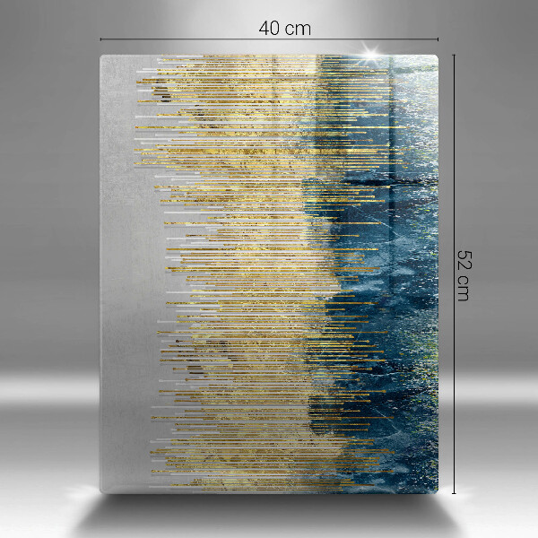 Osłona ściany przy kuchence gazowej Designerska abstrakcja