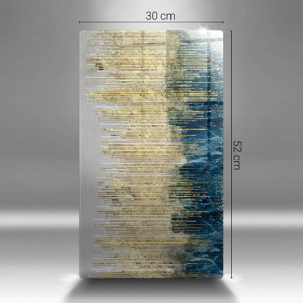 Osłona ściany przy kuchence gazowej Designerska abstrakcja