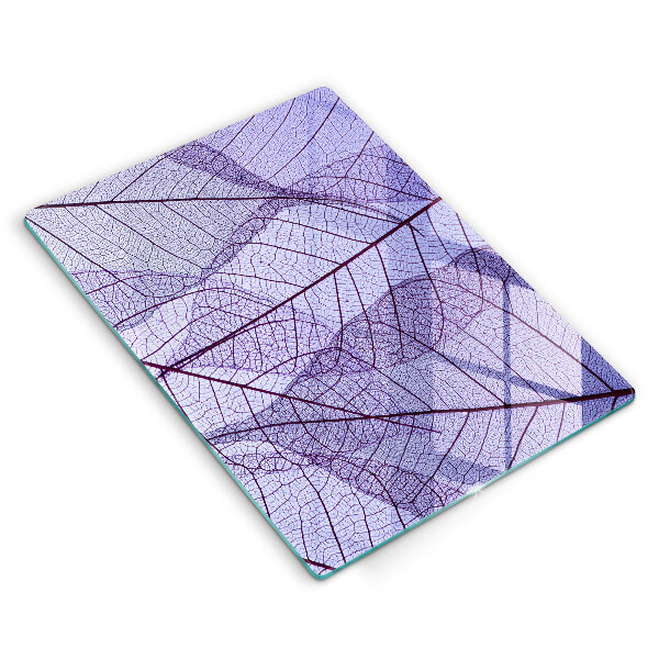 Osłona ściany przy kuchence gazowej Liście z żyłkami