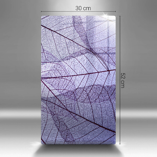 Osłona ściany przy kuchence gazowej Liście z żyłkami