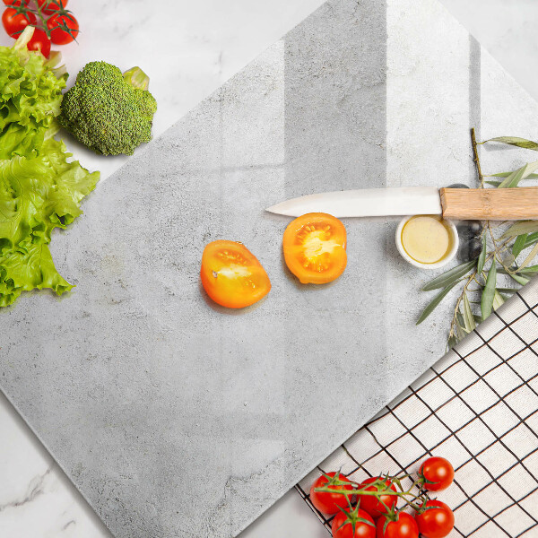 Osłona ściany przy kuchence gazowej Oliwki na betonie