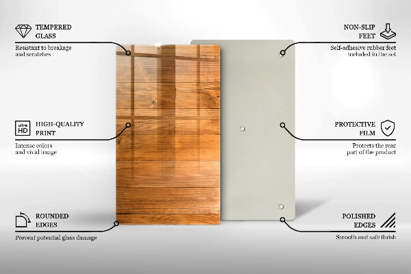 Osłona ściany przy kuchence gazowej Drewniane deski