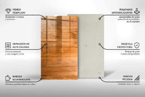 Osłona ściany przy kuchence gazowej Drewniane deski