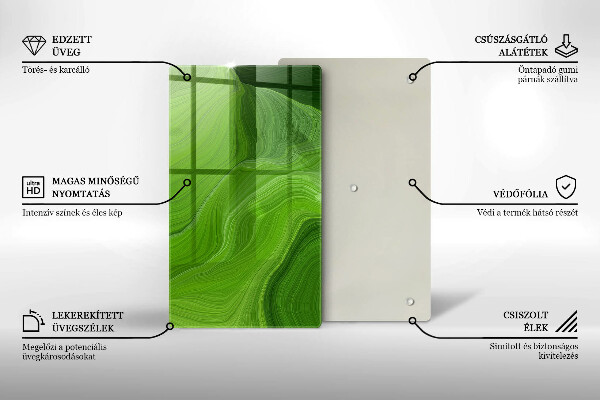 Osłona ściany przy kuchence gazowej Abstrakcyjna tekstura