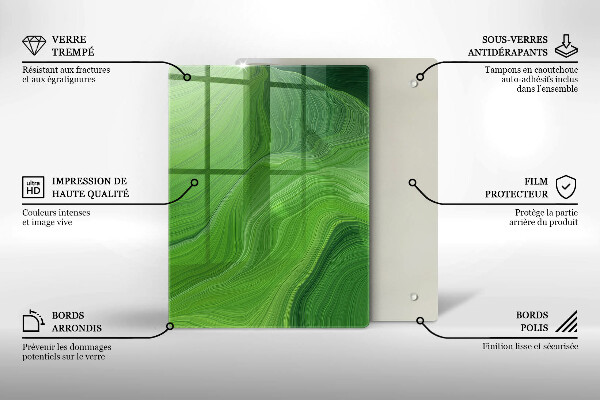 Osłona ściany przy kuchence gazowej Abstrakcyjna tekstura