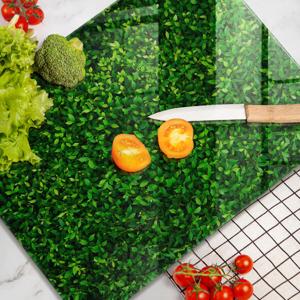 Osłona ściany przy kuchence gazowej Roślina małe listki