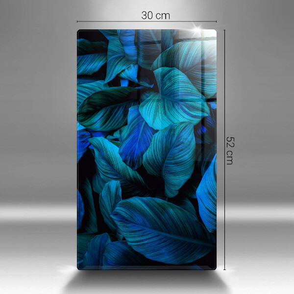 Osłona ściany przy kuchence gazowej Liście roślinność dżungli