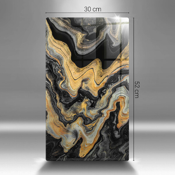 Osłona ściany przy kuchence gazowej Abstrakcyjna struktura