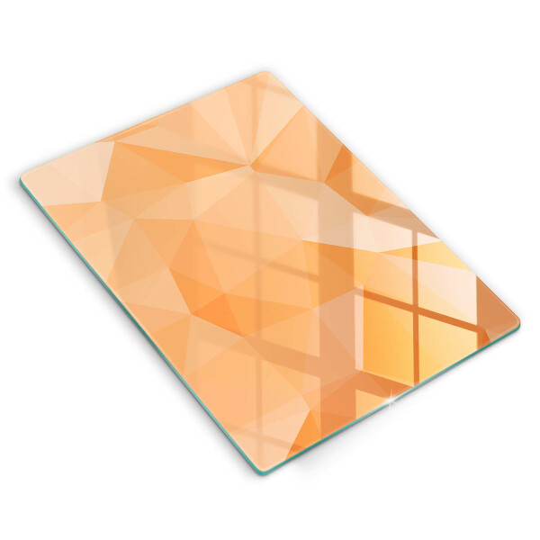 Osłona ściany przy kuchence gazowej Geometryczne tło