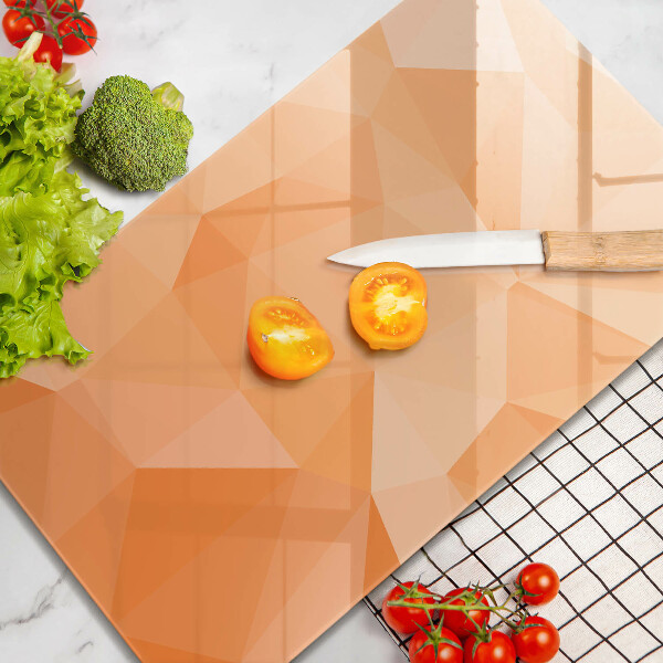 Osłona ściany przy kuchence gazowej Geometryczne tło