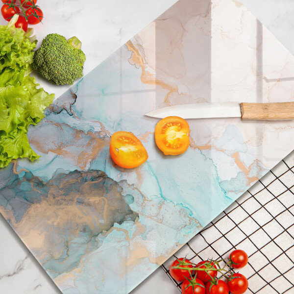 Osłona ściany przy kuchence gazowej Abstrakcja marmur