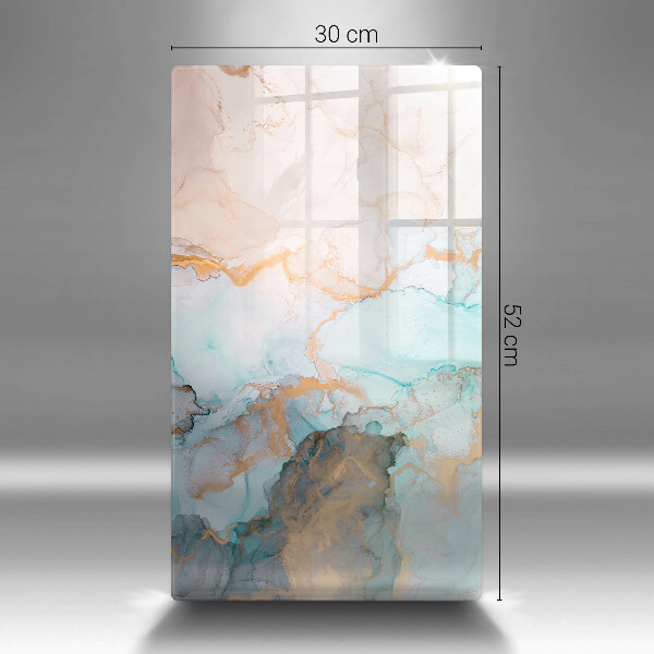 Osłona ściany przy kuchence gazowej Abstrakcja marmur