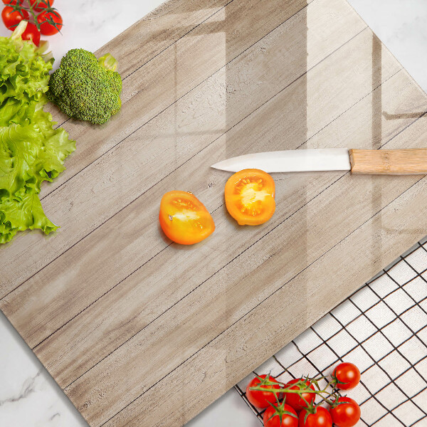 Osłona ściany przy kuchence gazowej Drewniane deski