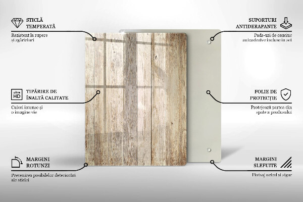 Osłona ściany przy kuchence gazowej Drewniane deski