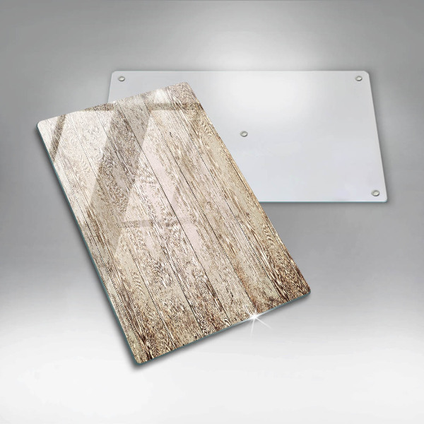 Osłona ściany przy kuchence gazowej Drewniane deski