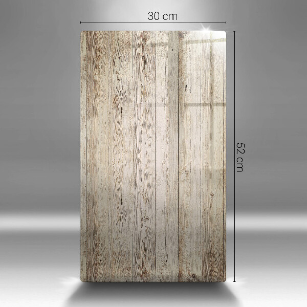 Osłona ściany przy kuchence gazowej Drewniane deski