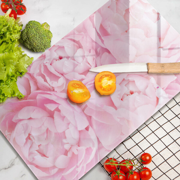 Osłona ściany przy kuchence gazowej Delikatne piwonie