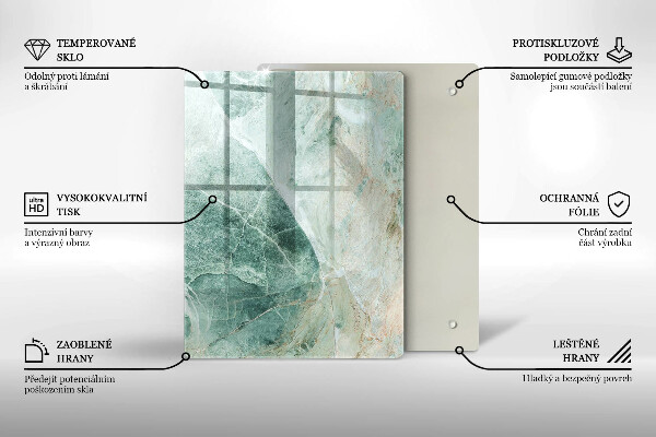 Osłona ściany przy kuchence gazowej Struktura kamień