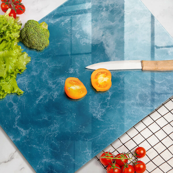 Osłona ściany przy kuchence gazowej Błękitna woda