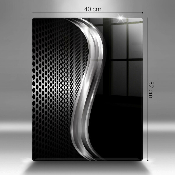 Osłona ściany przy kuchence gazowej Metalowa struktura