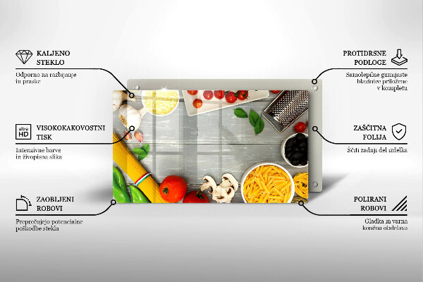 Osłona ściany przy kuchence gazowej Kuchnia jedzenie