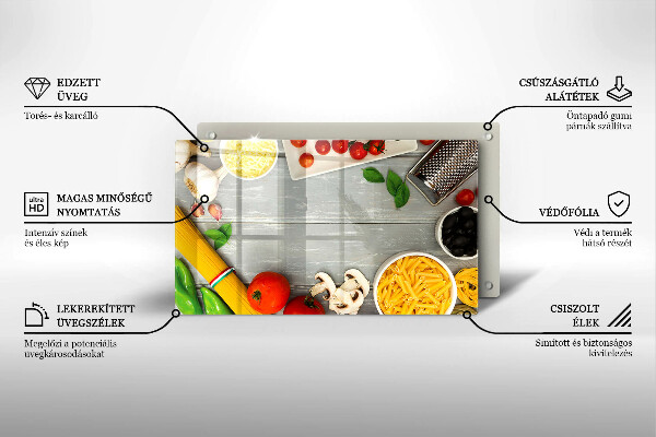 Osłona ściany przy kuchence gazowej Kuchnia jedzenie