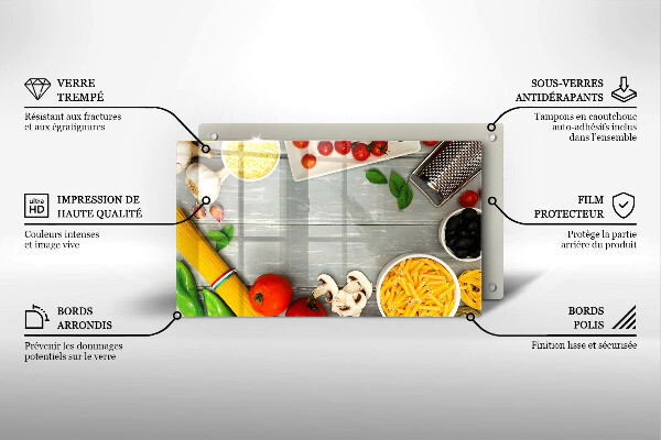Osłona ściany przy kuchence gazowej Kuchnia jedzenie