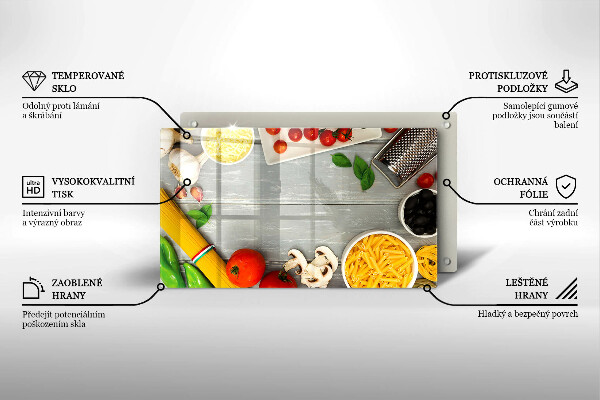 Osłona ściany przy kuchence gazowej Kuchnia jedzenie