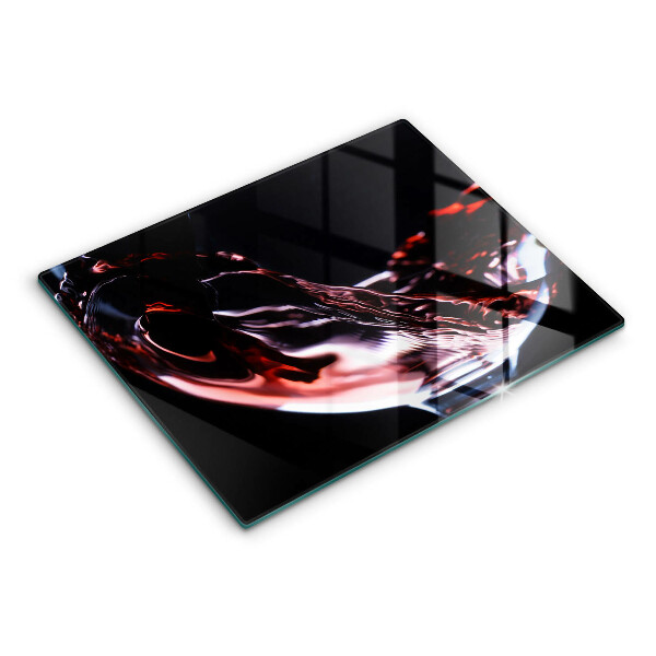 Osłona ściany przy kuchence gazowej Kieliszek czerwonego wina