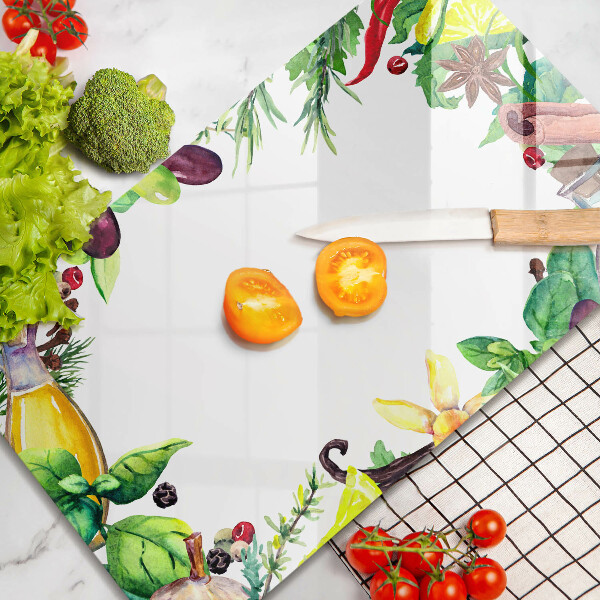 Osłona płyty indukcyjnej Malowane jedzenie