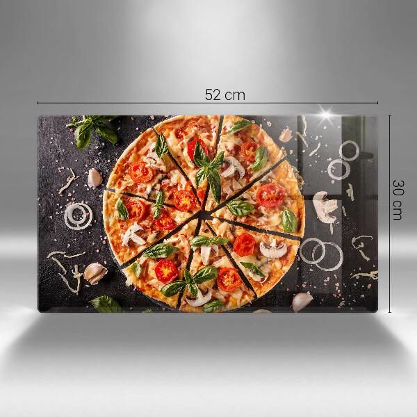 Osłona płyty indukcyjnej Pizza z pieczarkami