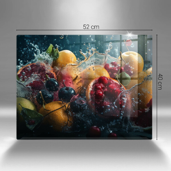 Osłona płyty indukcyjnej Owoce w wodzie