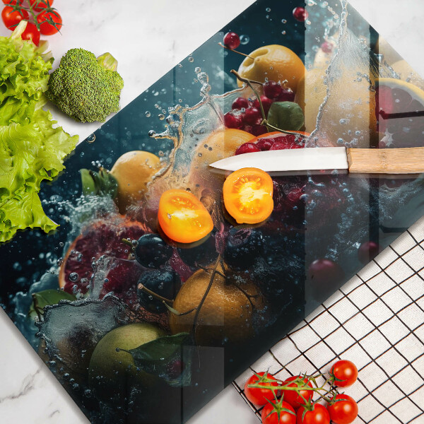 Osłona płyty indukcyjnej Owoce w wodzie