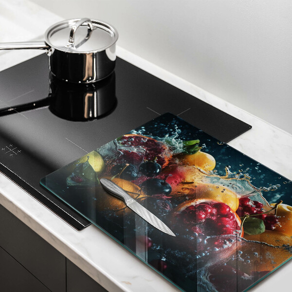 Osłona płyty indukcyjnej Owoce w wodzie