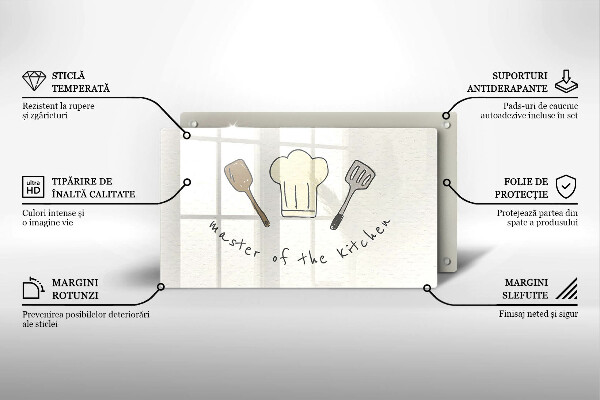 Osłona płyty indukcyjnej Master of the Kitchen