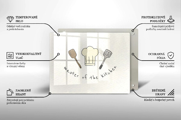 Osłona płyty indukcyjnej Master of the Kitchen
