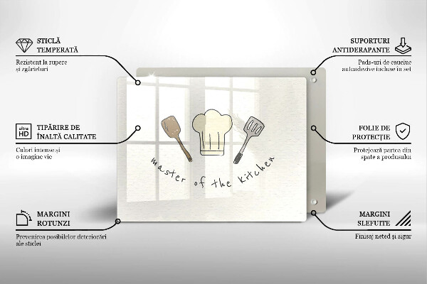 Osłona płyty indukcyjnej Master of the Kitchen