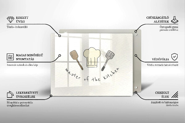 Osłona płyty indukcyjnej Master of the Kitchen
