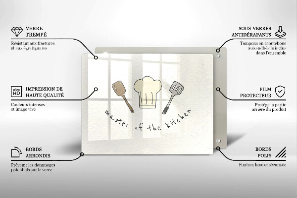 Osłona płyty indukcyjnej Master of the Kitchen