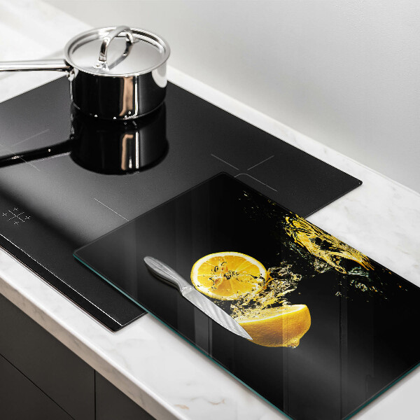 Osłona ściany przy kuchence gazowej Soczyste owoce cytryny
