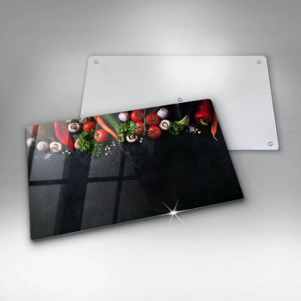 Osłona płyty indukcyjnej Kolorowe warzywa