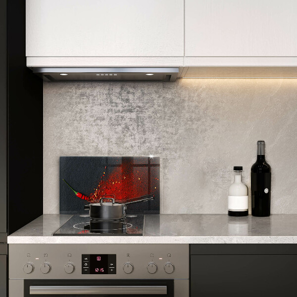 Osłona płyty indukcyjnej Papryka chili