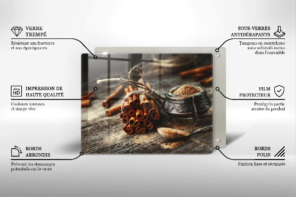 Osłona płyty indukcyjnej Laski wanilii