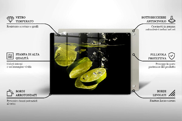 Osłona płyty indukcyjnej Limonki w wodzie