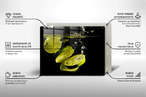 Osłona płyty indukcyjnej Limonki w wodzie
