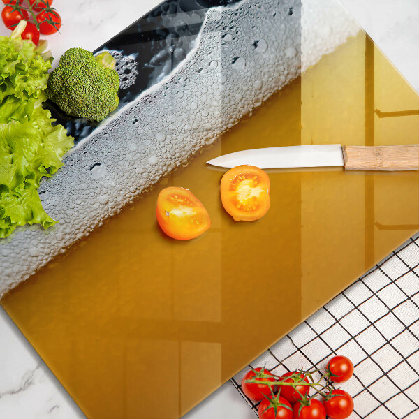 Osłona płyty indukcyjnej Napój piwo piana